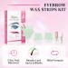 Eyebrow Wax Strips Kit Facial Wax Strips Hair Removal Eyebrow for All Skin Types 24 Strips Pearl Powder 2g Essential Oil 3ml long last for 6weeks - Buy Online on GoSupps.com