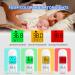 HEAL-CHECK Medical Infrared Thermometer | Baby & Adult Forehead/Ear Thermometer | Memory Function, 1 Sec Measurement | Age Selection | Magnetic Switch | Body & Surface Space - Buy Online on GoSupps.com