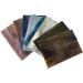 HAOSUM 8 Variety Pack Stained Glass Sheets - 4x6 inch Opaque Art Glass for DIY Mosaic Projects in Black/Grey - Buy Online on GoSupps.com