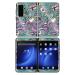 MightySkins Glossy Glitter Skin Compatible with Microsoft Surface Duo 2 - Eyes and Teeth | Protective Durable High-Gloss Glitter Finish | Easy to Apply Remove and Change Styles | Made in The USA