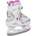 Adjustable Lake Placid Monarch Girl's Ice Skate - Fuchsia Medium (1-4) - Buy Online on GoSupps.com