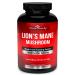 Organic Lions Mane Mushroom Capsules - 1800mg Strongest Lion's Mane Mushroom Supplement - Non-GMO Lions Mane Extract Powder - Nootropic Brain Supplement - Brain & Immune Support - 90 Vegetarian Caps