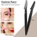 Rnitle Eyebrow Razors Shaper 4 Pieces - Portable Facial Hair Remover for Women and Men - Buy Online on GoSupps.com