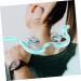 Gleavi 2-Piece Neck Massage Roller - Handheld 6-Wheel Pressure Point Therapy Device for Cervical Relief | Sky Blue - Buy Online on GoSupps.com