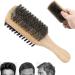 Double Sided Beard Brush Men's Beard Brush Beard Comb Beard Grooming Kit Beard Care Tools with Wooden Handle for Birthday Gifts for Mustache Cleaning - Buy Online on GoSupps.com