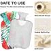 Buy Naanle Watermelon Slice Palm Leaf Heat Bottle - 1L Transparent Hot Water Bottle for Bed & Pain Relief - International Shipping Available - Buy Online on GoSupps.com