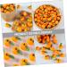 TOPBATHY 50pcs Simulated Mini Sugar Orange Ornament with Leaves Desktop Fake Fruit Decor Scene Adornment Birthday Decoration for Girl False Orange Decor Toddler Plastic Household - Buy Online on GoSupps.com