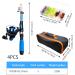 Kids Fishing Rod Set - 4PC Telescopic Spinning Combos with Ceramic Guide - Beginner Fiberglass Fishing Rods - Buy Online on GoSupps.com