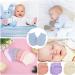 6 Pairs Newborn Baby Anti-Scratch Mittens | Soft Adjustable Cotton Gloves for 0-6 Months Boys Girls - Buy Online on GoSupps.com