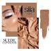 SIIA Cosmetics Duo Face Sculpting Contour Bronzer Stick - Dual-Use Applicator - Natural Finish - .32 oz - Suede - Buy Online on GoSupps.com