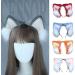 amangul for at Ear Headband Animal Hair Hoop Faux Wolf Ears Plush for at Ears Realistic Headband for at osplay Ac(Blue) - Buy Online on GoSupps.com