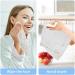SUABO White Marble Gold Print Washcloths Set 6 - Absorbent & Quick Drying Fingertip Towels for Bathroom, Spa, Gym & Kitchen - Buy Online on GoSupps.com