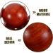 BCOATH 2pcs Wooden Muscle Stretching Balls - Hand Exercise Fitness Balls 5cm | International Shipping - Buy Online on GoSupps.com