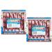 Pack of 2 strawberry candy canes 24 total (12each) 300g total