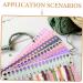 Villcase Tool 6 Crossstick Thread Board - Premium Plastic Embroidery & Sewing Organizer for Yarn Threads & Floss - International Shipping Available - Buy Online on GoSupps.com