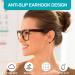 Qufiiry Anti-Slip Glasses Holder 16 Pairs Universal Ear Bracket Hooks for Sunglasses & Reading Glasses - Buy Online on GoSupps.com