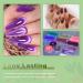 Lavender Violets 13 Pcs Gel Nail Polishes Set With New Sparkling Cat Eye Temperature Change Colour 9 Colours Nail Art UV LED Soak Off With Base Coat Matte n No Wipe Top Coat Nail File C638 Charming Beauty-638 - Buy Online on GoSupps.com