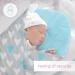 Baby Swaddle Wrap Blanket | Newborn Cotton Swaddling Sleeping Bag 0-3 Months (Blue Hearts) - Buy Online on GoSupps.com