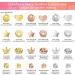 ARTDOT 1740 PCS Gold Beads for Jewelry Making | 8 Styles Spacer Beads Kit in Gold, Silver, Rose Gold - Buy Online on GoSupps.com