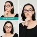Eyeurl 3 Pack Cateye Reading Glasses for Women | Blue Light Blocker | 2.5x Visual Aid with Feather Hinges - Buy Online on GoSupps.com