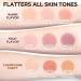 I'm Meme Afternoon Tea Blusher Palette - 3 Fruit-Flavored Shades | Long-Lasting, Suitable for All Skin Tones - 0.4 Oz - Buy Online on GoSupps.com