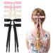 Acwoo 90s Bowknot Hair Clips - Soft Satin Sponge French Band Hairpins for Parties & Christmas | International Shipping - Buy Online on GoSupps.com