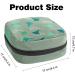 Menstruation Pad Bag with Zipper - Women's Tampon Collection Bag in Combat Aircraft Pattern & Green Cloud Design - Buy Online on GoSupps.com