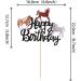 Wild Animal Birthday Cake Topper - Black Horse Decoration for Baby Showers & Parties | Tortendendeko - Buy Online on GoSupps.com
