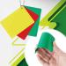 Referee Penalty Cards Set - Green, Red & Yellow for Soccer & Football Officials - Buy Online on GoSupps.com
