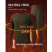 Runhit Men's Thermal Underwear Set - Green - Medium | Long Johns & Base Layer Pants/Shirts - Buy Online on GoSupps.com