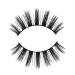 Peacock-Eye 3D Mink False Eyelashes - Wispy Cross Curl Fluffy Extension - 5 Pairs, 10-13mm - Makeup Tool for Daily Use - Buy Online on GoSupps.com