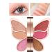 Palette de fards paupi res de maquillage - 6 couleurs - Fard paupi res imperm able - Maquillage mat et scintillant - Haute pigmentation - Buy Online on GoSupps.com