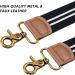 Dresime Caporal Carrier for Men - 4 Strong Hook Clips X Shape Elastic Adjustable Braces for Work & Motorcycle Pants Overalls & Jeans - Durable & Stylish Design - Buy Online on GoSupps.com