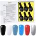 LagunaMoon Gel Nail Polish Set - 6 Color High-Shine Kit for Salon Quality DIY Nails - Pretty Little Fireworks Collection - Buy Online on GoSupps.com