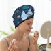 Alpaca Astronaut Microfiber Hair Towel Wrap - Super Absorbent Coral Velvet Quick Dry Cap for Long & Curly Hair | Ideal for Women - Buy Online on GoSupps.com