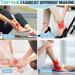 Plantar Fasciitis Night Splint & Brace | 3 Dorsiflexion Straps for Heel Pain Relief | Foot Splint for Men & Women - International Shipping Available - Buy Online on GoSupps.com