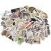 100 Vintage Aesthetic Stickers for Water Bottle, Laptop, Scrapbook - Waterproof Vinyl Stickers for Adults & Teens - Buy Online on GoSupps.com