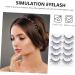 minkissy 10 Pairs Eyelashes Fluffy Eyeslash Natural Eye Lashes Halloween Makeup Supplies Long Extension Eyeslash Christmas Eye Lashes Makeup Lash Makeup Eyelash 3d Fiber Multi-layer - Buy Online on GoSupps.com