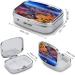 Grand Canyon Print Pill Box - 2 Compartment Decorative Portable Pill Organizer for Pocket or Purse - Buy Online on GoSupps.com