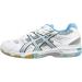 Asics GEL-TACTIC Women's Volleyball Shoes - 43.5 EU - White Silver Blue - International Shipping Available - Buy Online on GoSupps.com