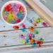 Mini Acrylic Pacifier - 100 Pieces | Colorful Party Decorations for Birthdays & Baptism - Transparent Mixed Colors - Buy Online on GoSupps.com