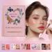Palette de maquillage professionnelle multicolore avec finis paillet s mats et nacr s pour fards paupi res highlighter blush et rouge l vres. Palette de maquillage 5 couches. - Buy Online on GoSupps.com