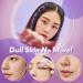 I'm Meme Compact - Purple Cotton Tone Control Pact | Skin Smoothing Pressed Powder 0.33 Oz | Oil-controlling & Tone Correcting - Buy Online on GoSupps.com