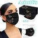 50Pcs Butterfly Printed Black Disposable Face Masks for Adults | 3-Ply Protection with Elastic Earloop and Nose Clip | Comfortable, High Filtration & Ventilation - Buy Online on GoSupps.com