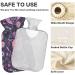 Naanle Purple Cats Hot Water Bottle - 1L Transparent for Warm & Cold Therapy Pain Relief for Head Hands & Feet - Buy Online on GoSupps.com