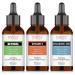 SAISZE Anti-Aging Facial Serum - 3 Pack Vitamin C Hyaluronic Acid Retinol - Brightening Serum Anti Wrinkle Serum Dark Spot Corrector for Face Acne Scars Pore Minimizer