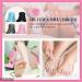 Buy Chuarry Gel Lined Socks for Dry Cracked Feet - Moisturizing Spa Socks for Women with Essential Oils & Vitamins - 4 Pairs Reusable Multicolor - Buy Online on GoSupps.com