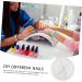 FRCOLOR 1 Box Nail Decorations Flatback Half Pearls Nail Art Bulk Crafts Dainty Jewelry Rhinestone Trim Nail Jewels Nail Gems Manicures Accessories Heart 3d Abs White 6.5X6.5X1cm - Buy Online on GoSupps.com