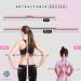 BAMBIKI Stretch Set: Posture Corrector Yoga Stick, Stretching Ring, and Strap with Carry Bag - Pink | Ideal for Yoga, Pilates, and Physical Therapy - Buy Online on GoSupps.com