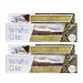 White Glo Coconut Toothpaste 150g (Pack of 2) with 50 Sanitary Floss Sticks